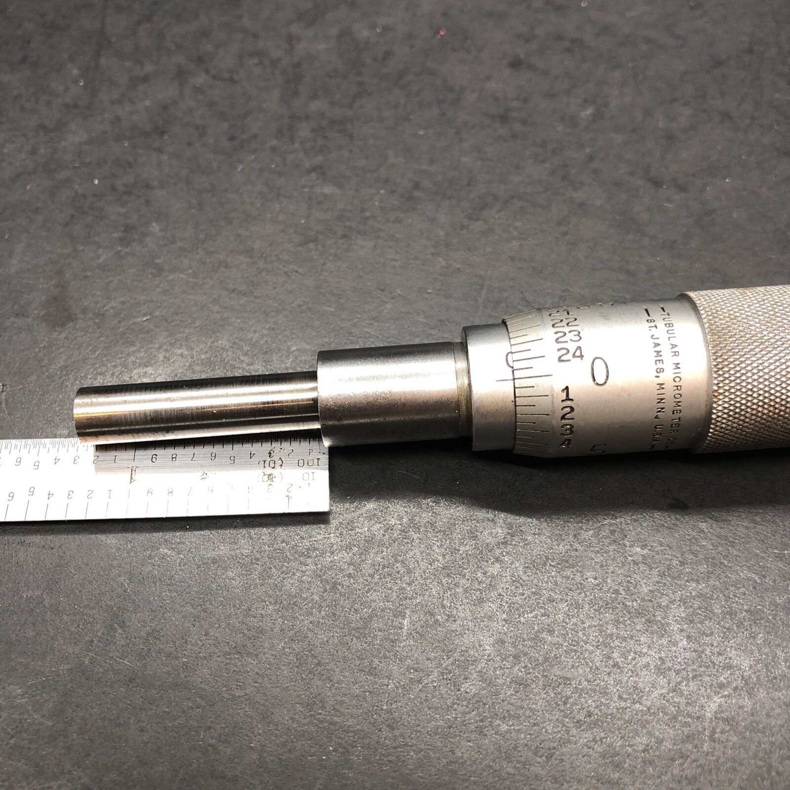 Tubular Micrometer Co. Micrometer Head A