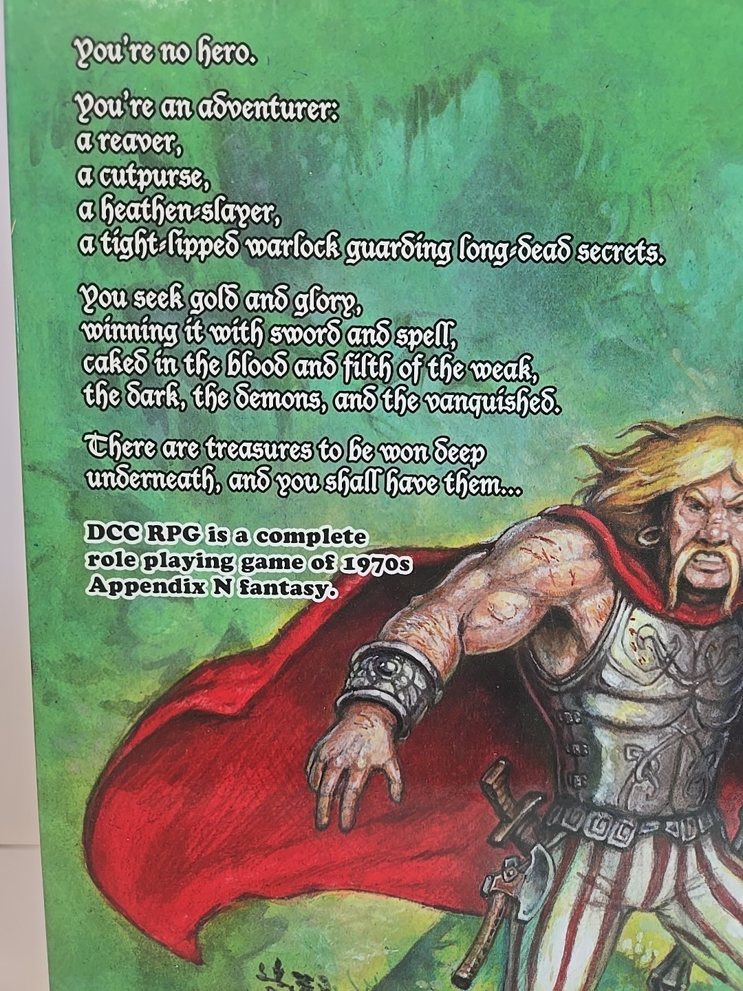 RR | Dungeon Crawl Classics RPG Core Rulebook DCC 5th Edition Hardcover NEW