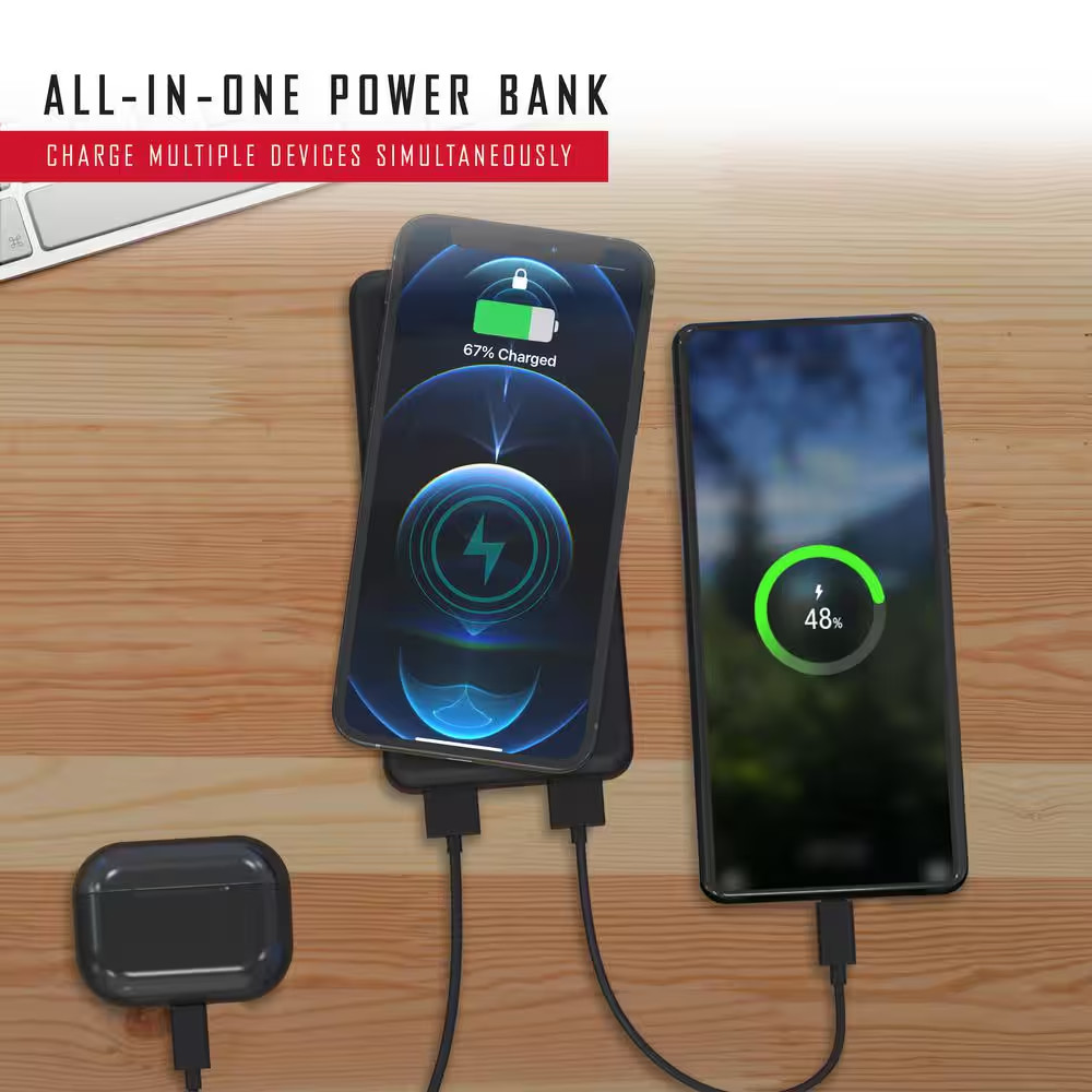 10,000 Mah Wireless Pocket Juice