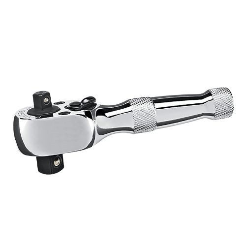 Titan 12103 1/4" x 3/8" Drive Dual Head Mini Ratchet, 60-Tooth, Compact Design