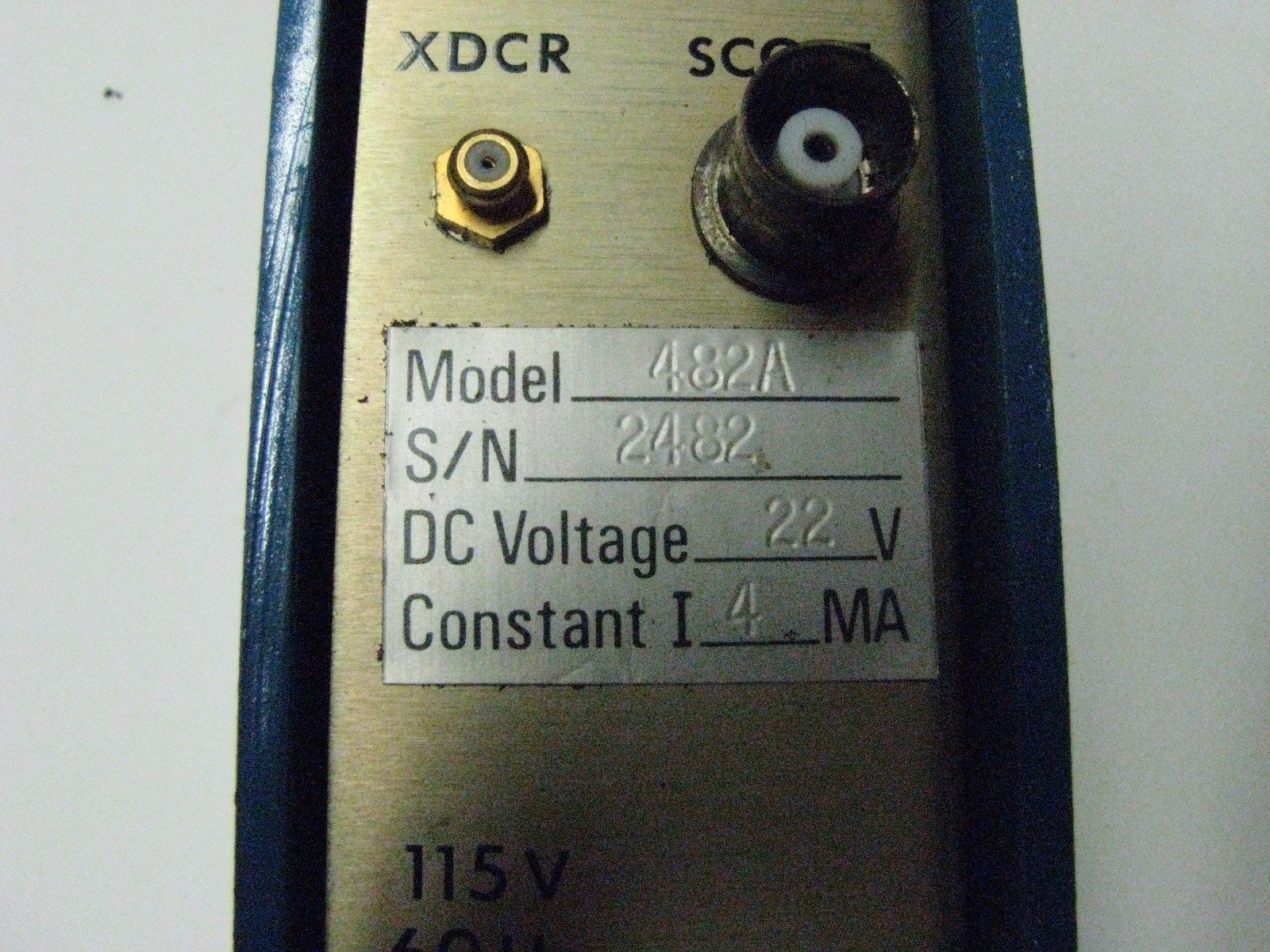 PIEZOTRONICS PCB ICP 482A