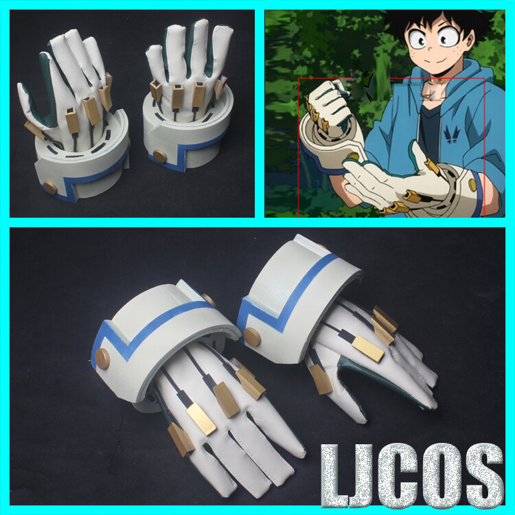 My Hero Academia bakugou katsuki Izuku Midoriya Gloves Accessories Cosplay Prop