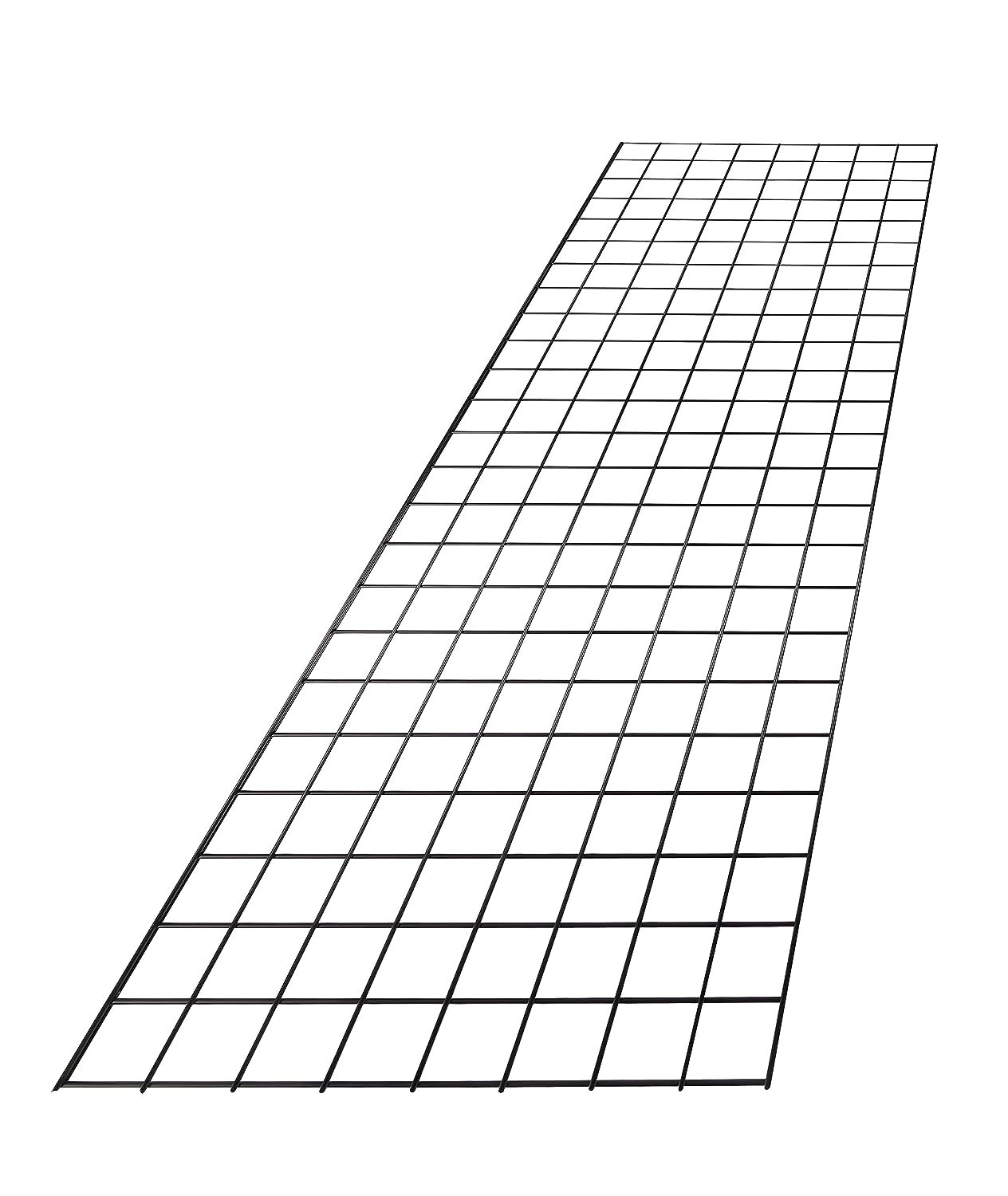 Grid Panel 2' x 6' Panel Black Retail Display Craft Wire Gridwall