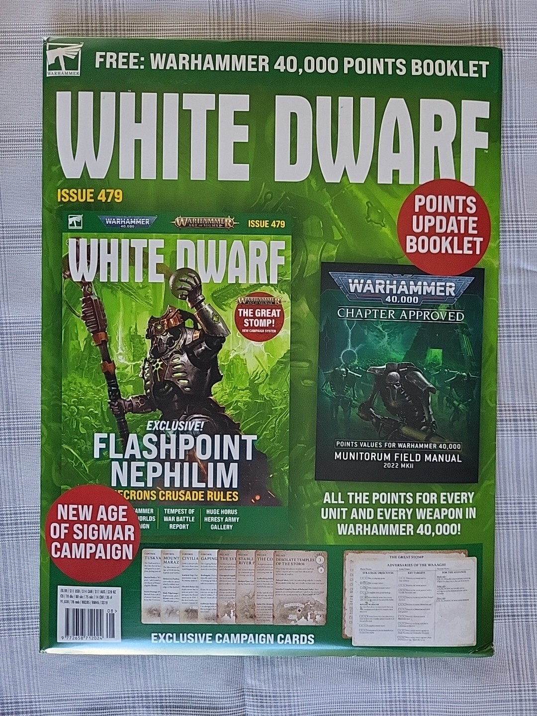 WHITE DWARF 479 Games Workshop Warhammer Sealed Broken But Believe All Is There