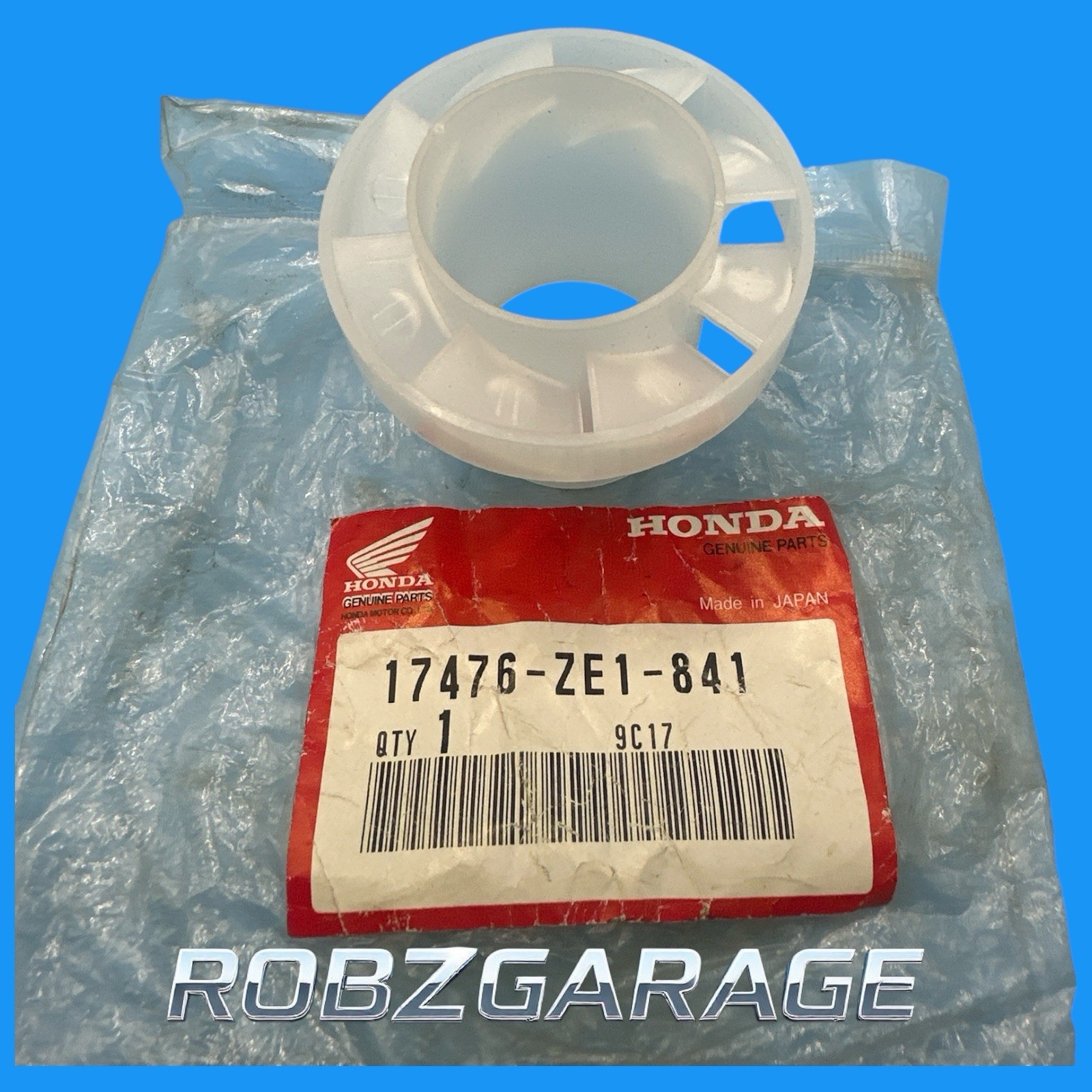 HONDA PRE-FILTER GUIDE GX110 GX120 GX160 GX200 17476-ZE1-841 OEM B72