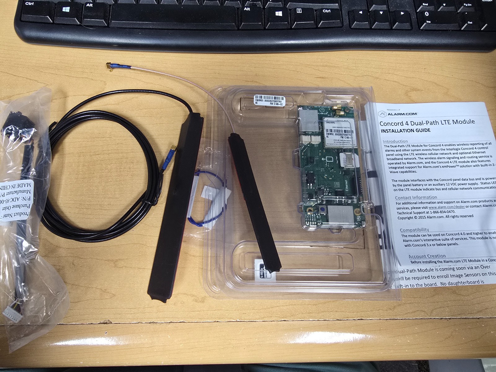Alarm.com CD-410-US-VZ-LTEUP (Update for Concord LTE Module for Verizon)