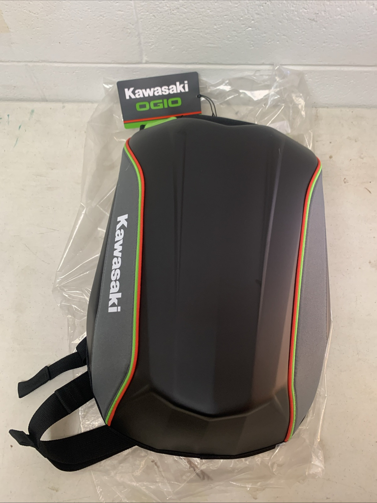 Super PRODIGIOUS Kawasaki X OGIO MACH 3 MOTORCYCLE BACKPACK (K064-8655-BKNS)