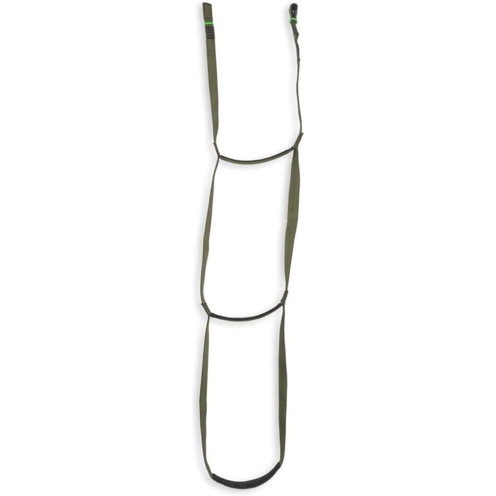 Ape Canyon Outfitters Step Aider – Tree Saddle Climbing Aider. OD Green 4000-...