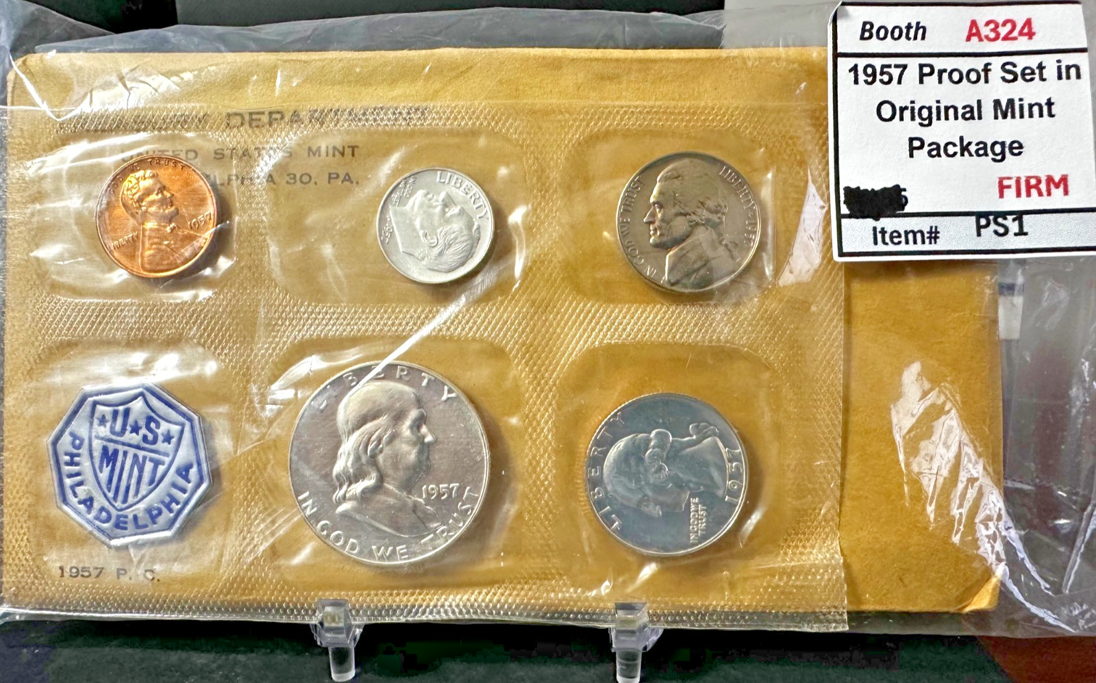 1957 United States PROOF SETS OGP 90% Silver Set