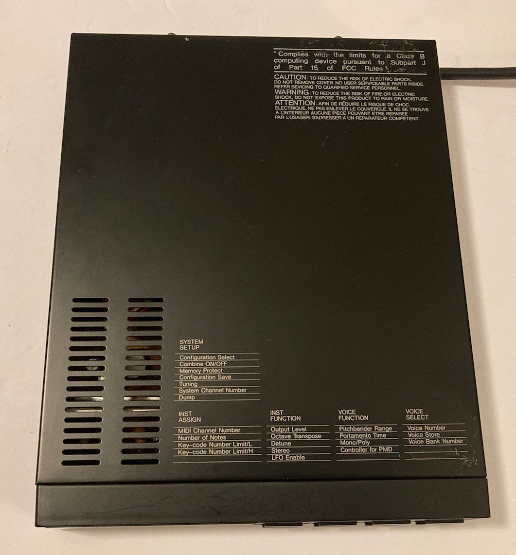 YAMAHA FB-01 FB01 FM Sound Generator Digital FM Synth Module