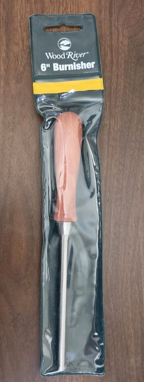 WoodRiver No. 153980  6" Wood Handle Steel Burnisher