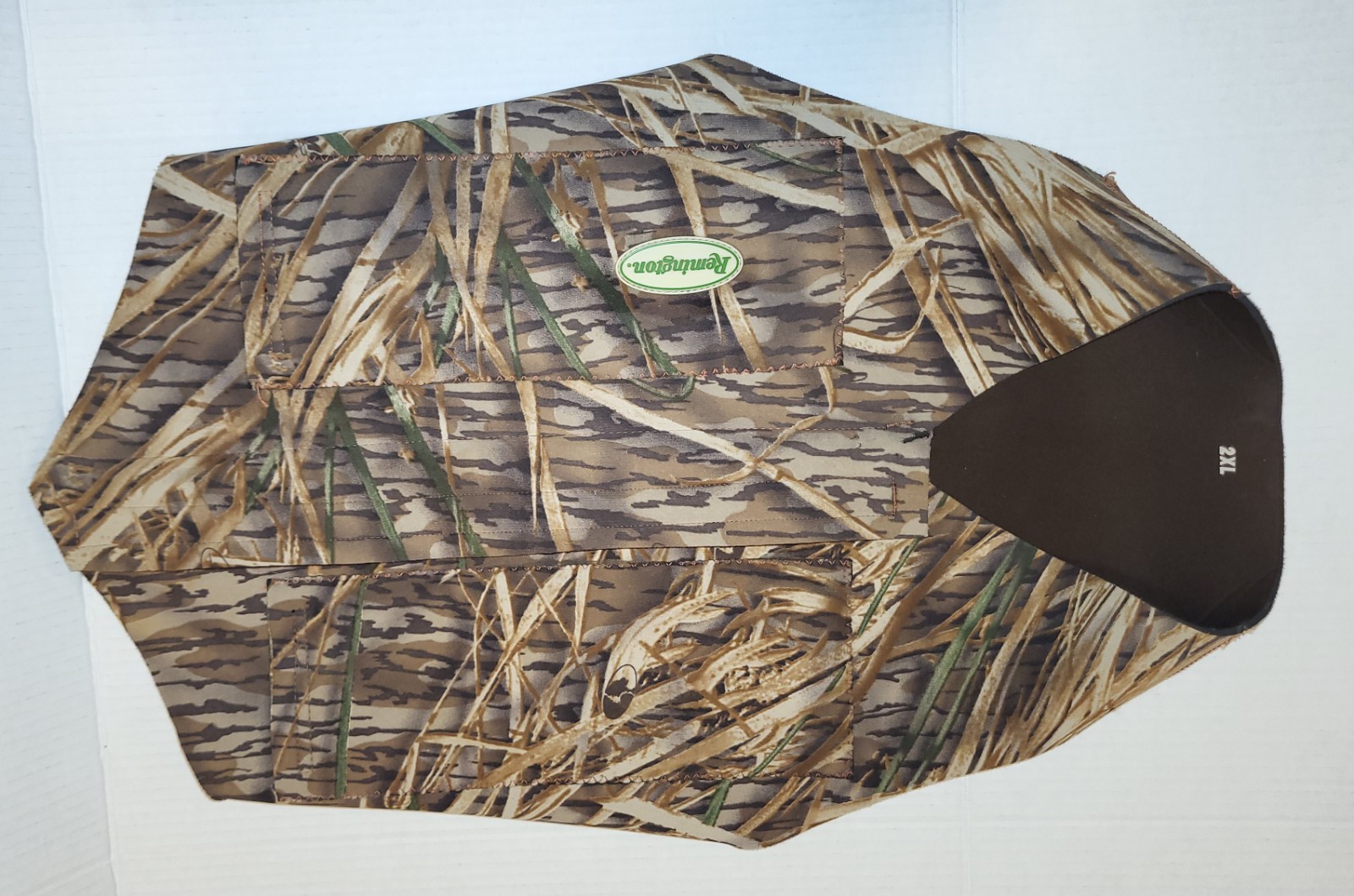 Remington Camouflage Camo Neoprene Padded Dog Vest  2xl Hunting Camo Mossy Oak