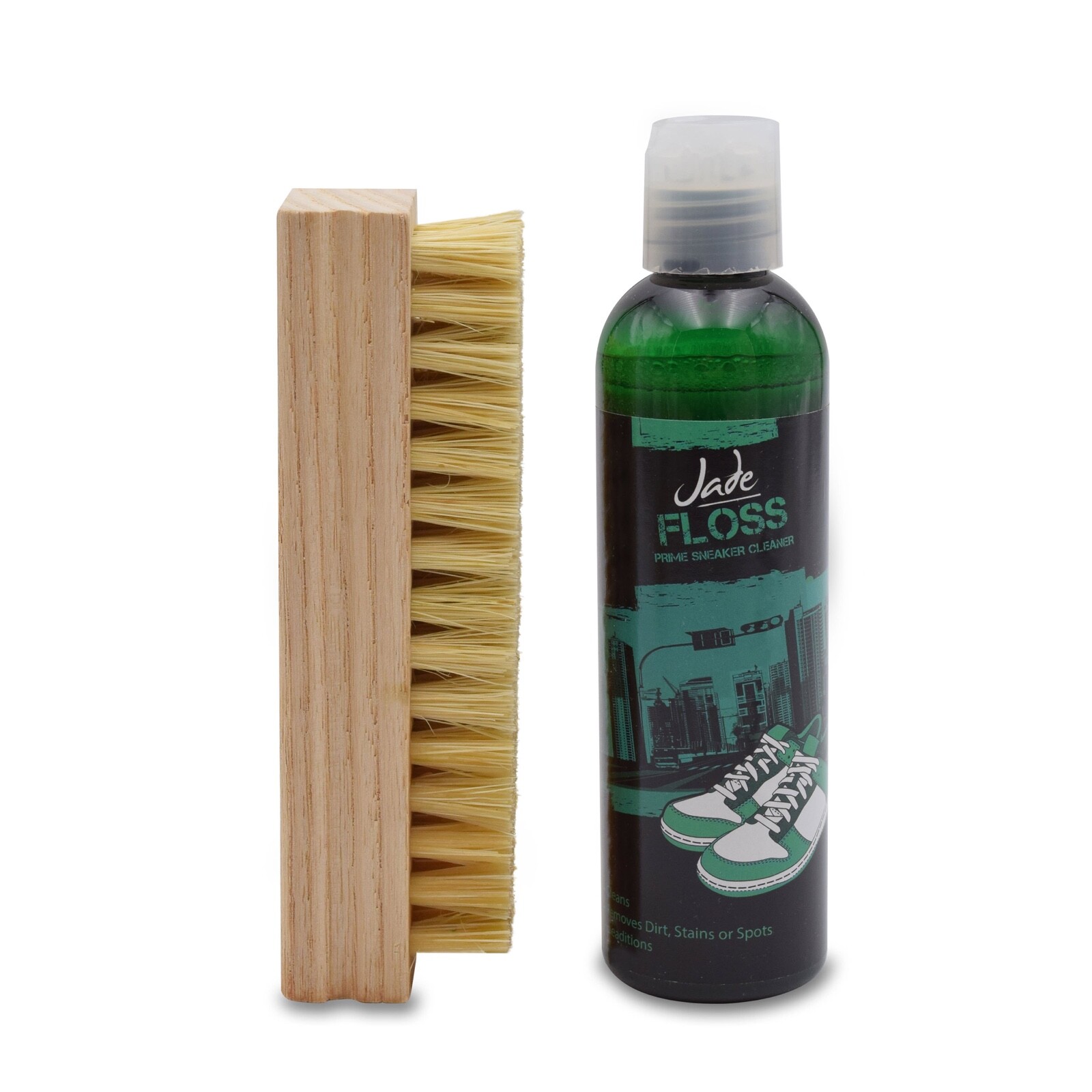 Jade Floss Sneaker Cleaner Bottle Kit *ECO-Friendly - 8 Ounces