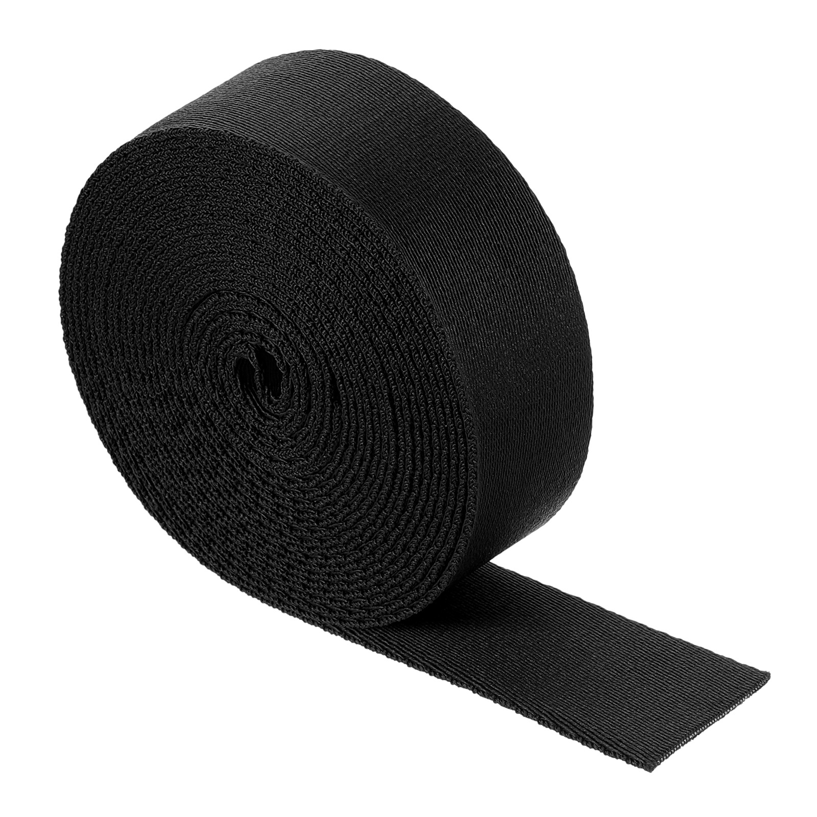 5 Yards Nylon Webbing Strap 1 3/8Inch Bag Flat Webbing Straps Black]