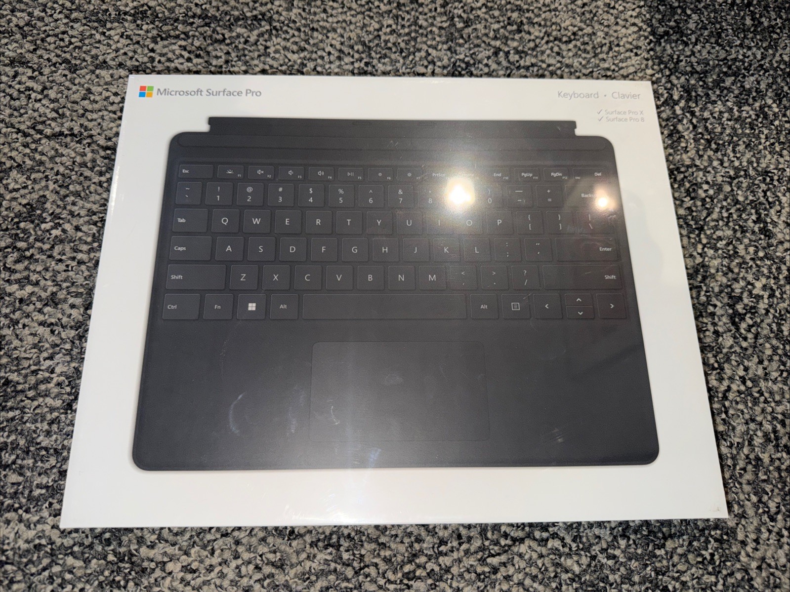 SEALED French Layout Microsoft Surface Pro Keyboard QJW-00002