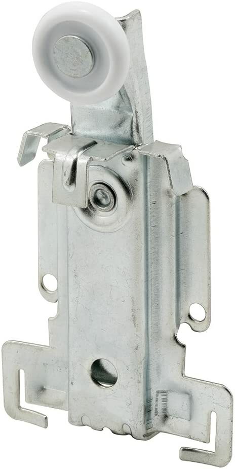 Mobile Home Closet Door Guide Top Mount with 7/8-Inch Nylon Wheel (Pack of 2)