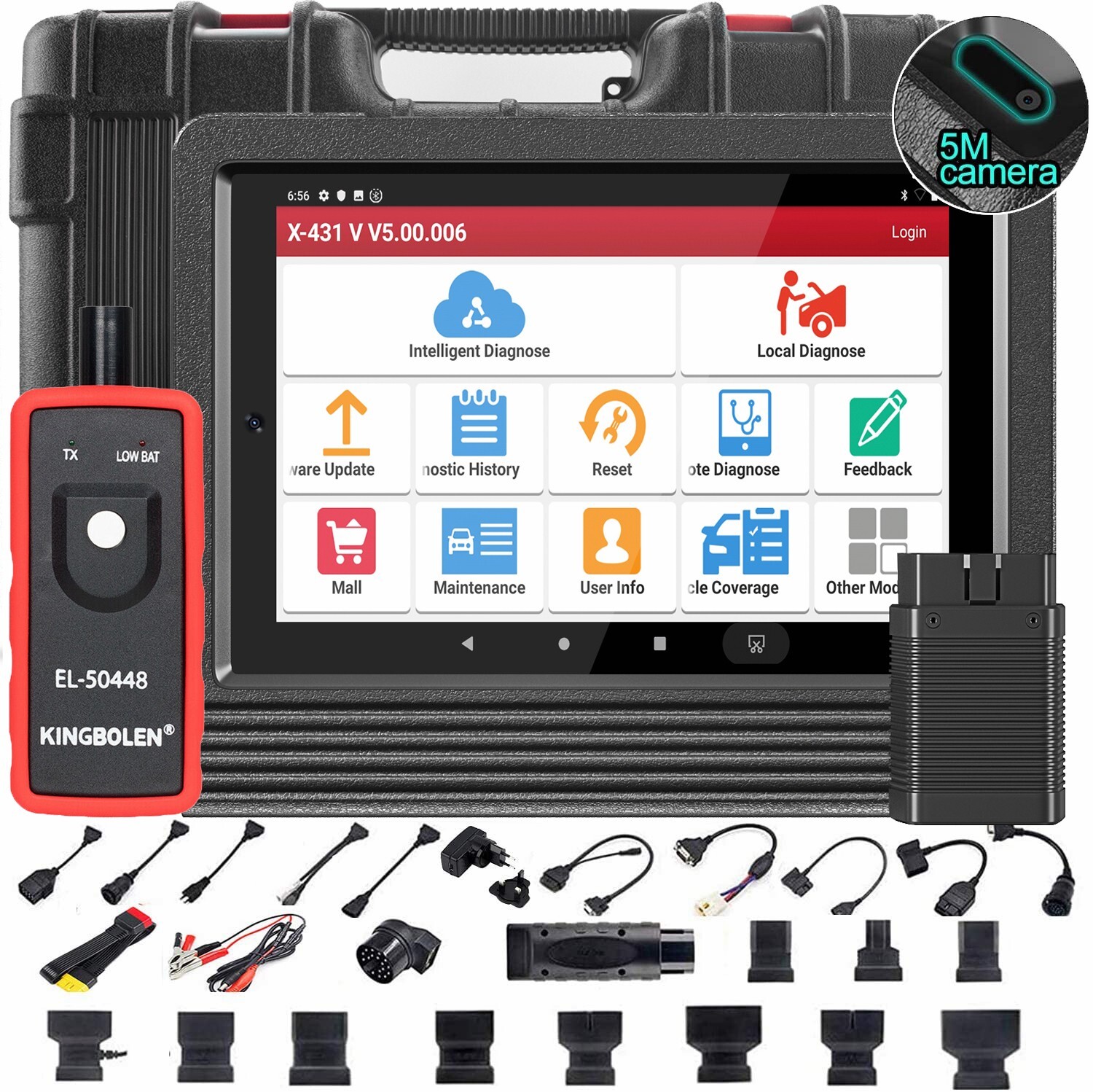 LAUNCH X431 V Pro 4.0 Bidirectional Coding OBD2 Scanner Car Diagnostic Tool