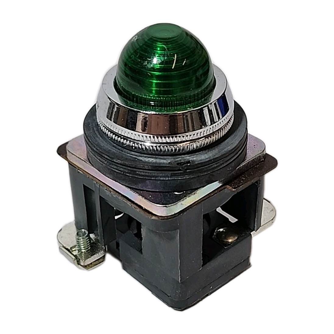 Teknic 30mm Green Pilot Light Indicator Assembly Lens Industrial Panel La