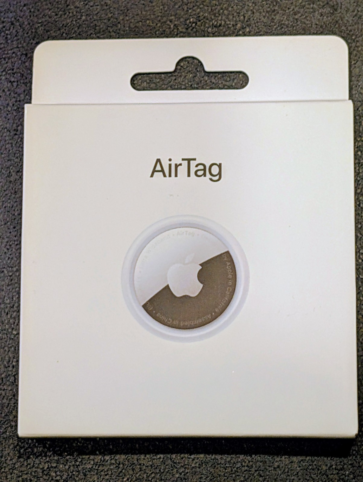 New In Box Apple AirTag MX532LL/A 1-pack
