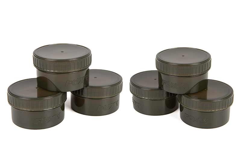FOX Edges Hookbait Pots - (6 Per Pack) - 2 Size Options Available