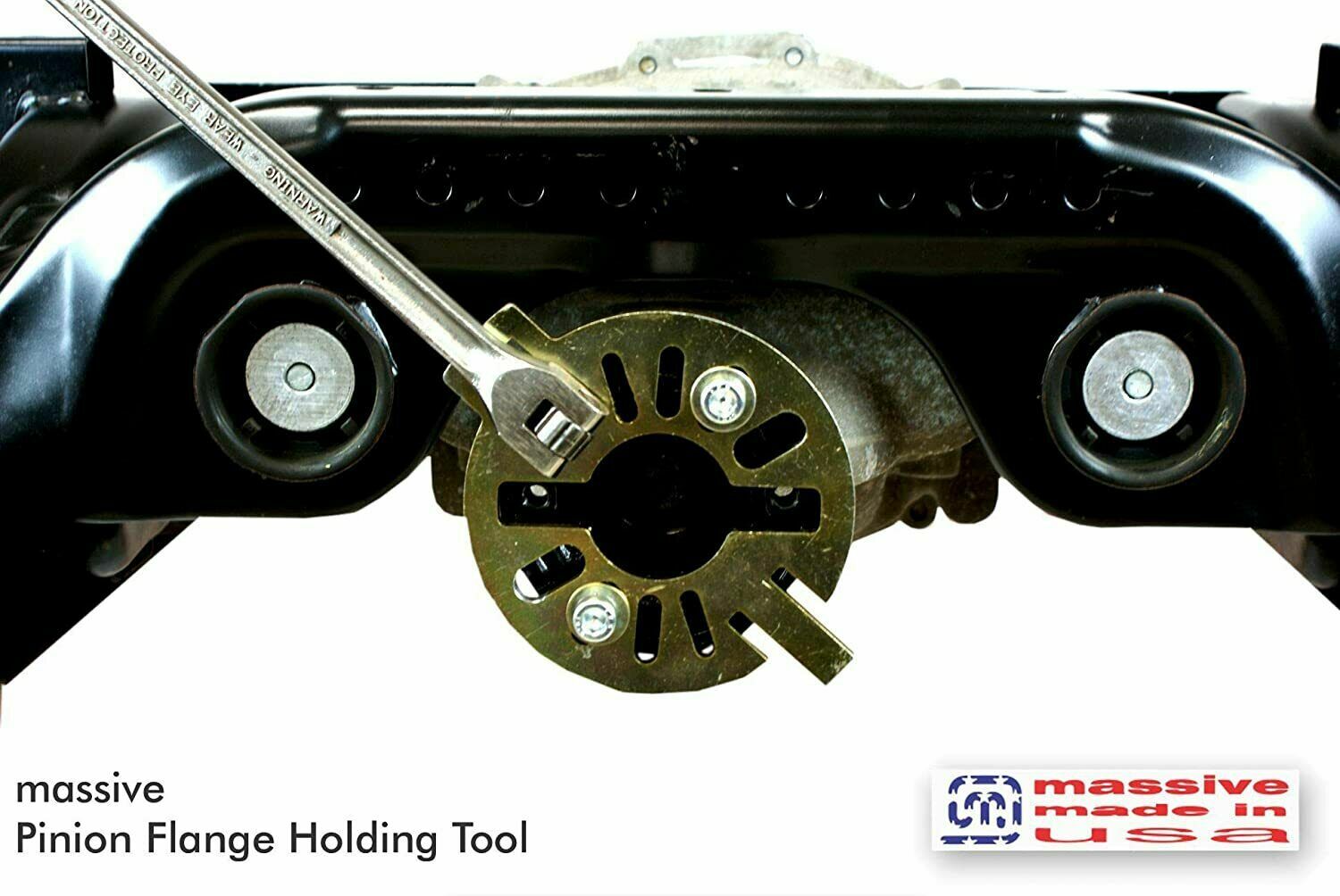 Pinion Flange Holding Tool Holder Yoke Wrench GM Ring Rear End Axle Nut 10 12 Bo