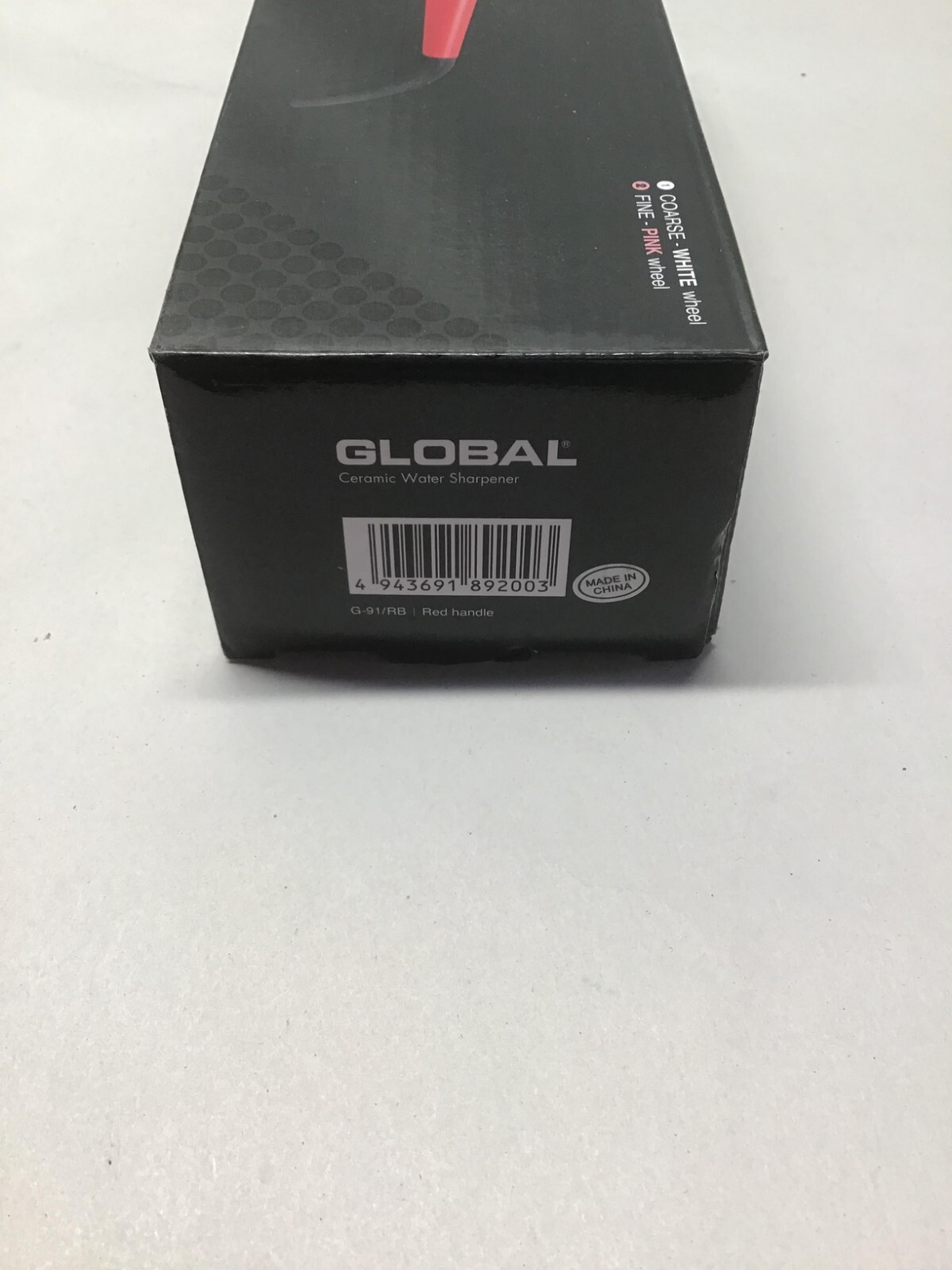 GLOBAL Ceramic Water Sharpener - Red