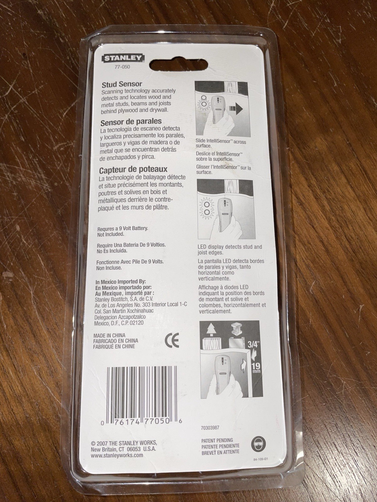Stanley Stud Sensor LED Display