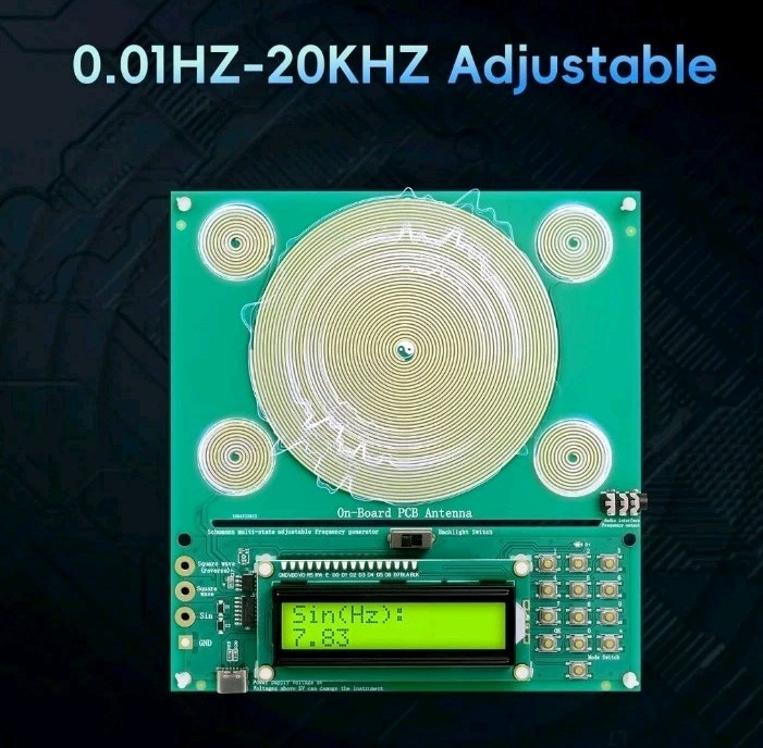 New Frequency Generator for Healing Adjustable Schumann Resonance Generator