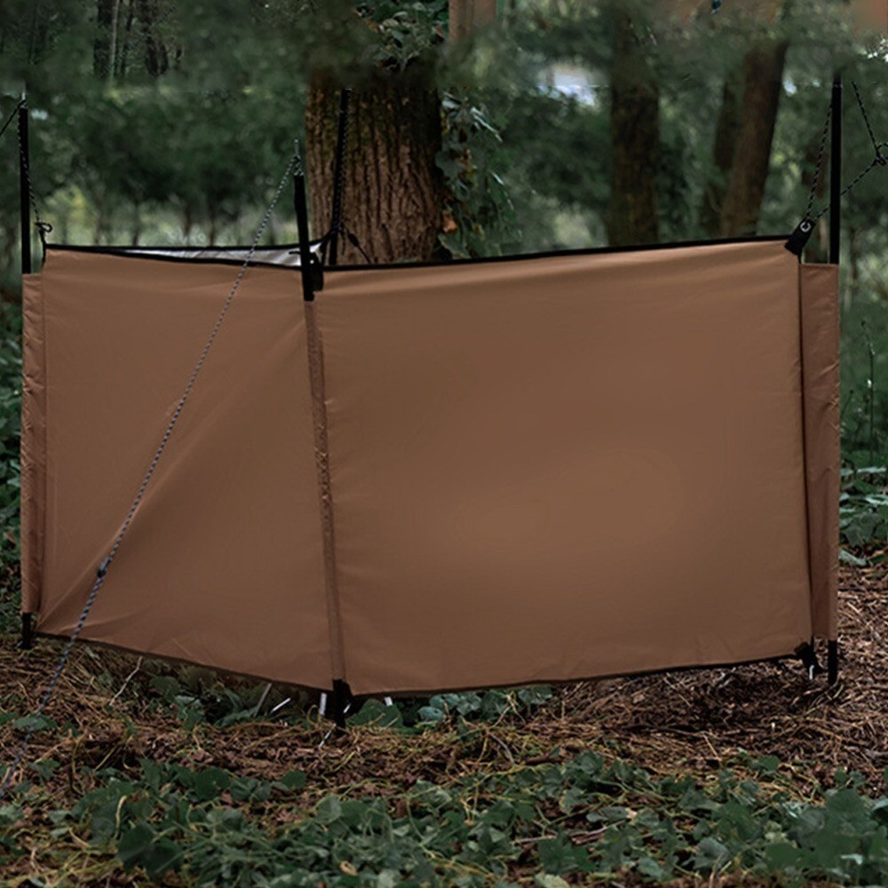 Wind Blocker Windbreak Windscreen Privacy Shield Backpacking Patio Foldable