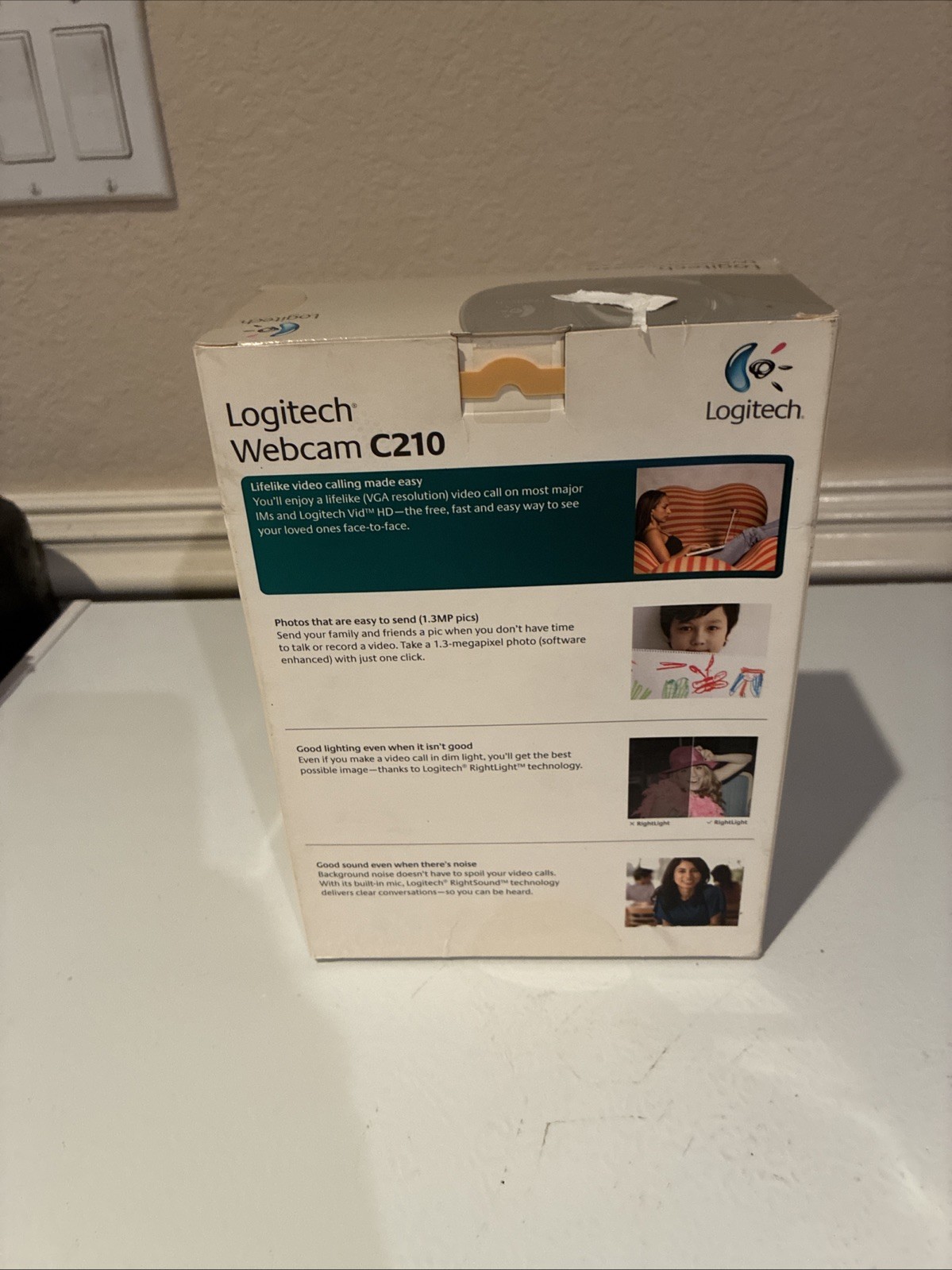2010 Logitech Webcam C210 NIB