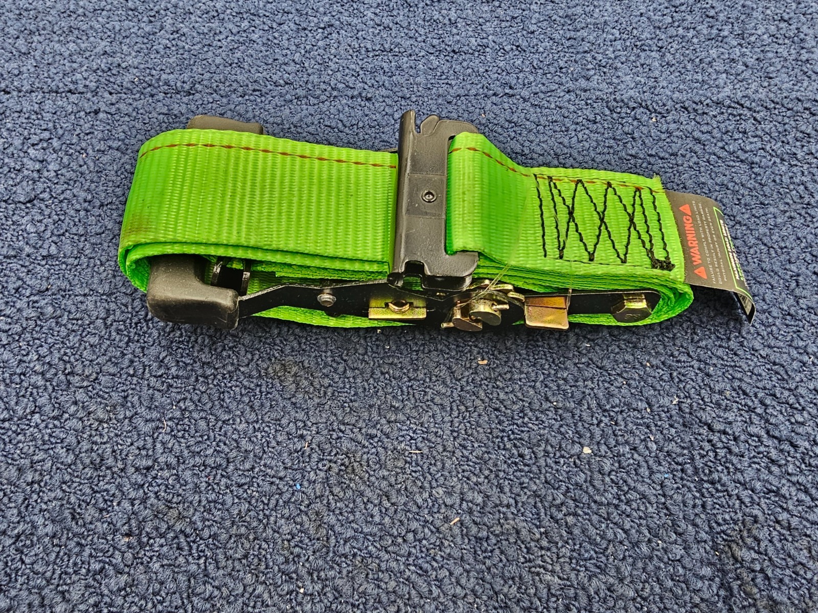 RHINO UTV Wheel Chock Tie Down Strap 35" Max Tire Size, 1986lbs Max Load 10ft