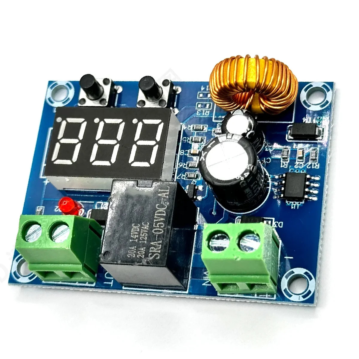 2* DC12V-36V Battery Low Voltage Cut Off On Switch Controller Protection Module