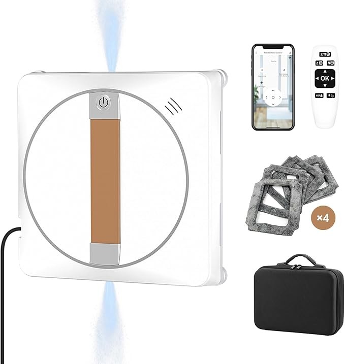 Wannabe Smart Window Cleaning Robot for High-Rise Windows, Tiles, Glass Doors