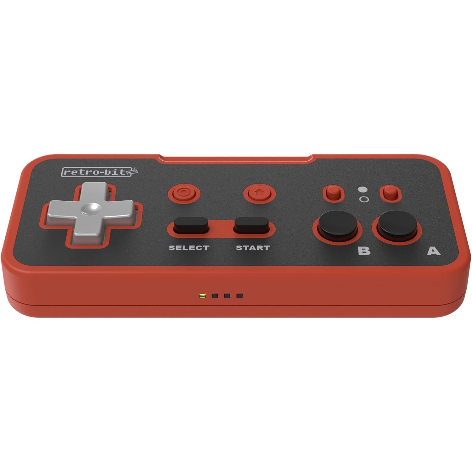 Retro-Bit Origin 8 Wireless Controller for NES, PC/Windows, Switch - Black/Red