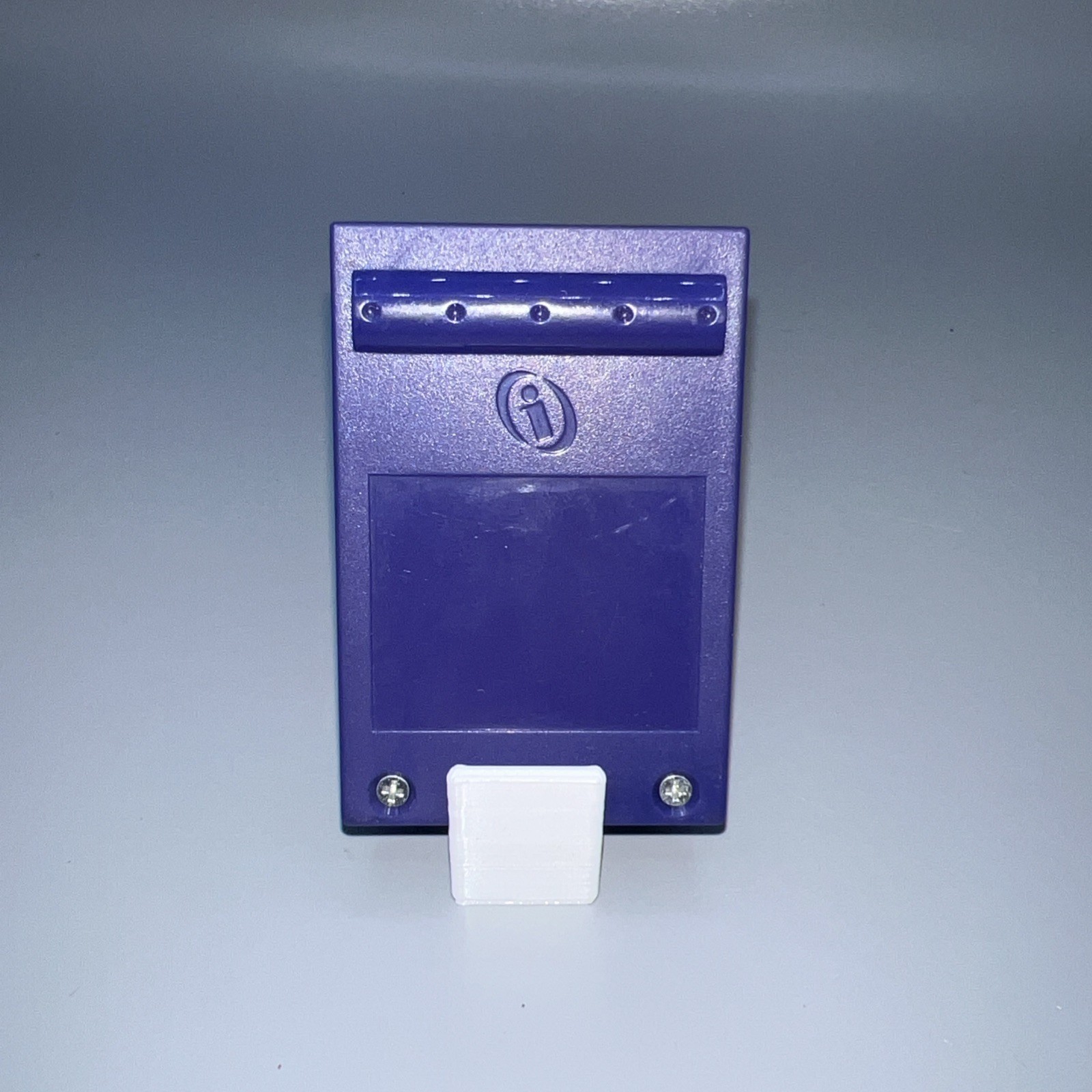 Nintendo Gamecube Flash Memory Card 4MB Purple InterAct