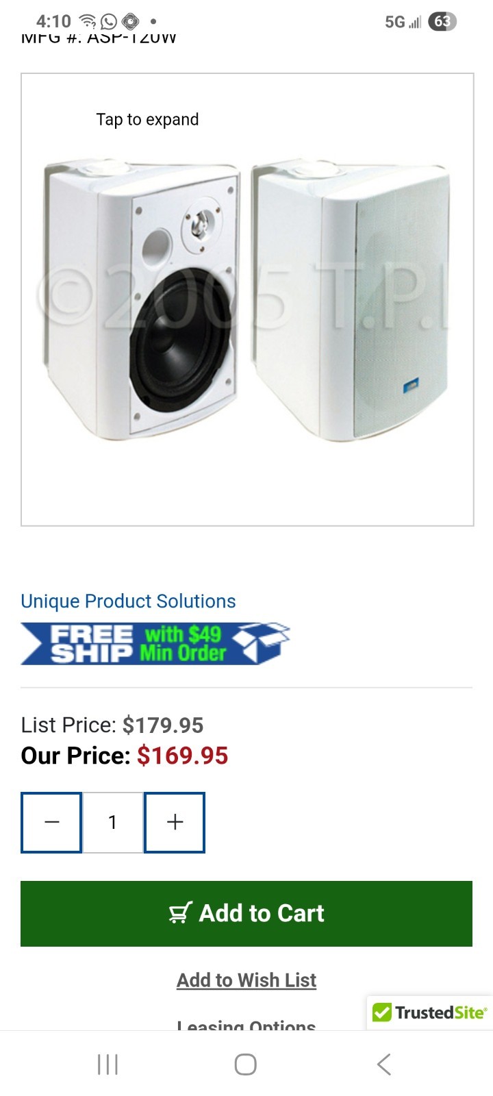 TIC Industries Speakers Pair