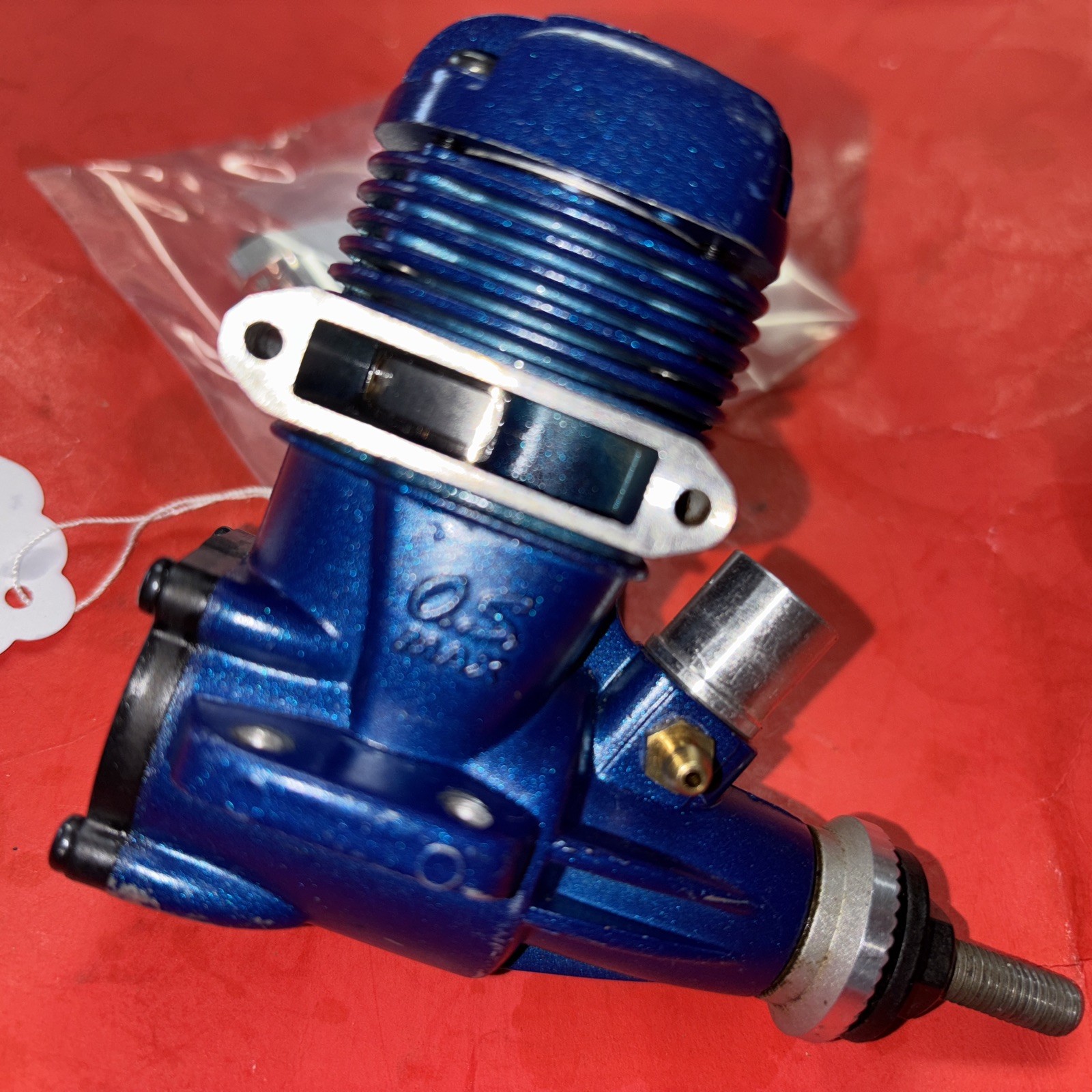 OS LA 46 C/L ENGINE EXCELLENT COMPLETE WITH T-MUFFLER #02A