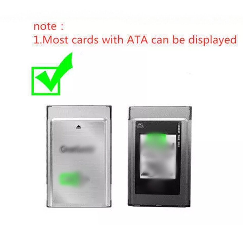 USB 2.0 to PC ATA Flash Card PCMCIA Disk Memory Card Reader Adapter Converter