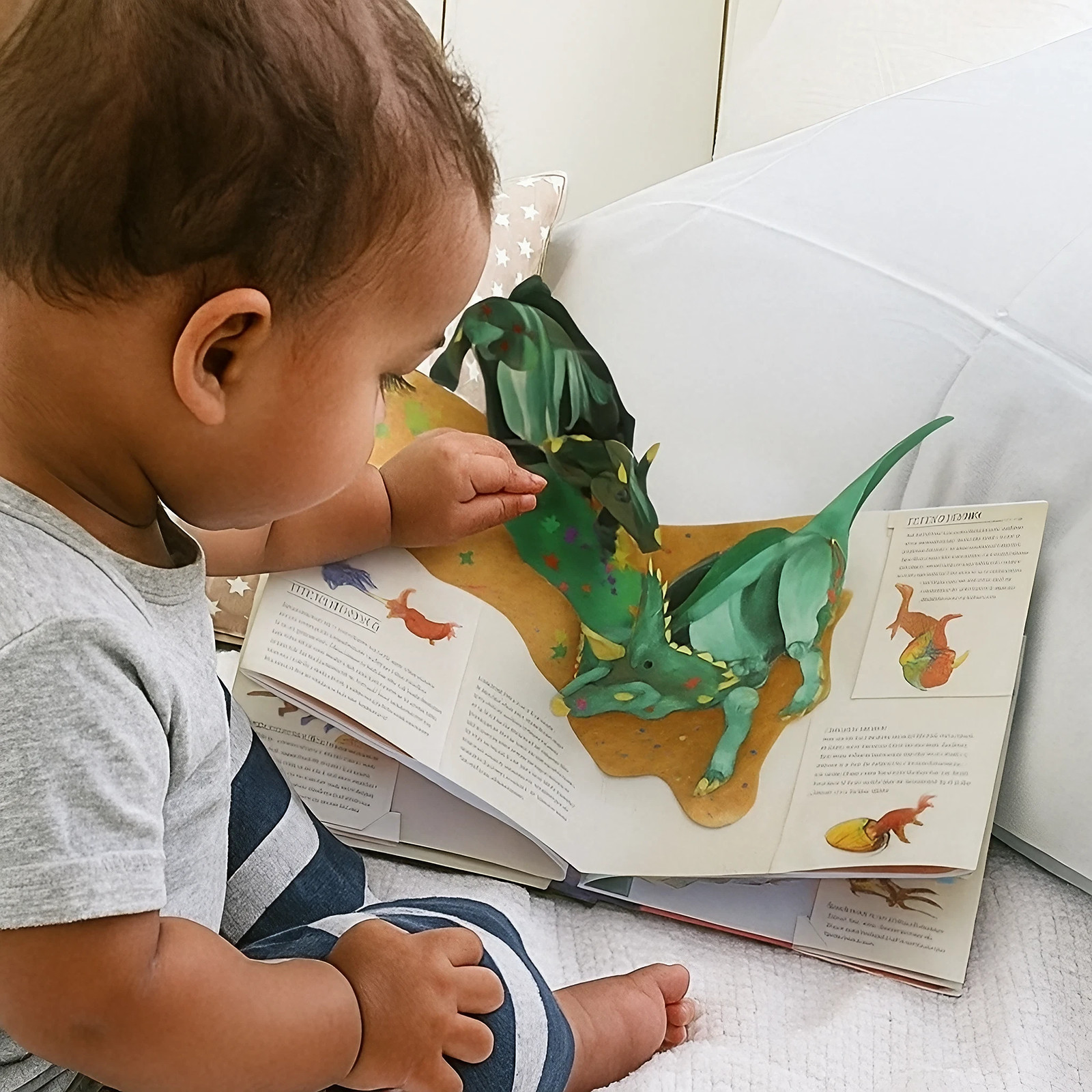 3D Encyclopedia Prehistorica Dinosaurs Pop-Up - Robert Sabuda - Educational Book