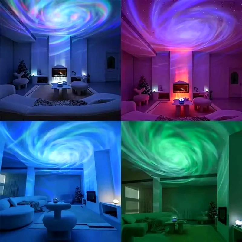 1pc Galaxy Star & Ocean Wave Projector Night Light (7 Colors)
