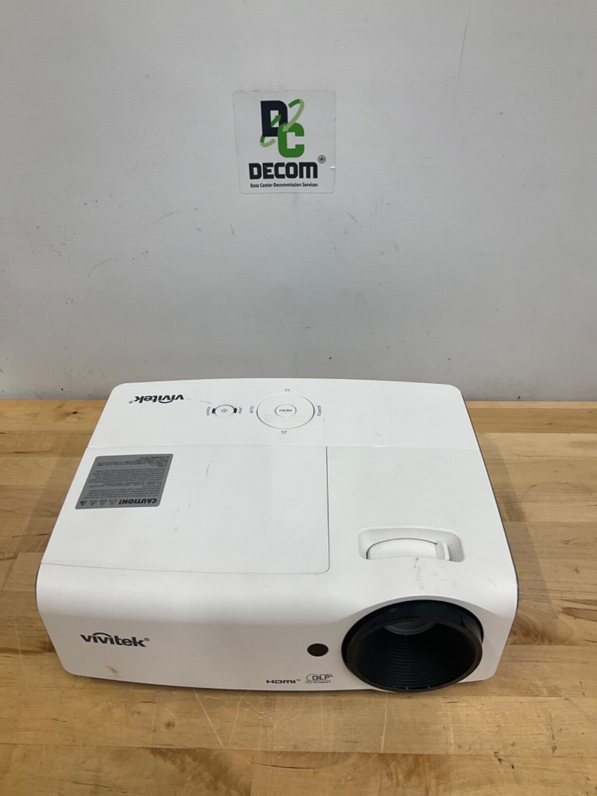 Vivitek D554 DLP Projector 45 ECO Hours 216 Normal Hours