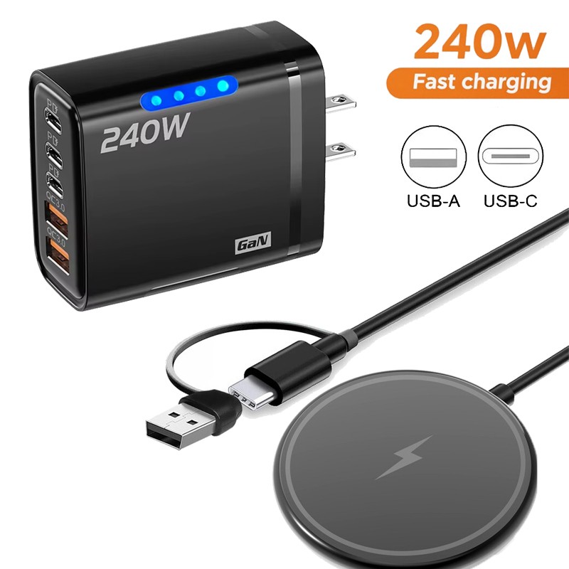 Fast Wireless Magnetic Charger Charging Pad For iPhone 17 16 15 14 13 12 Series