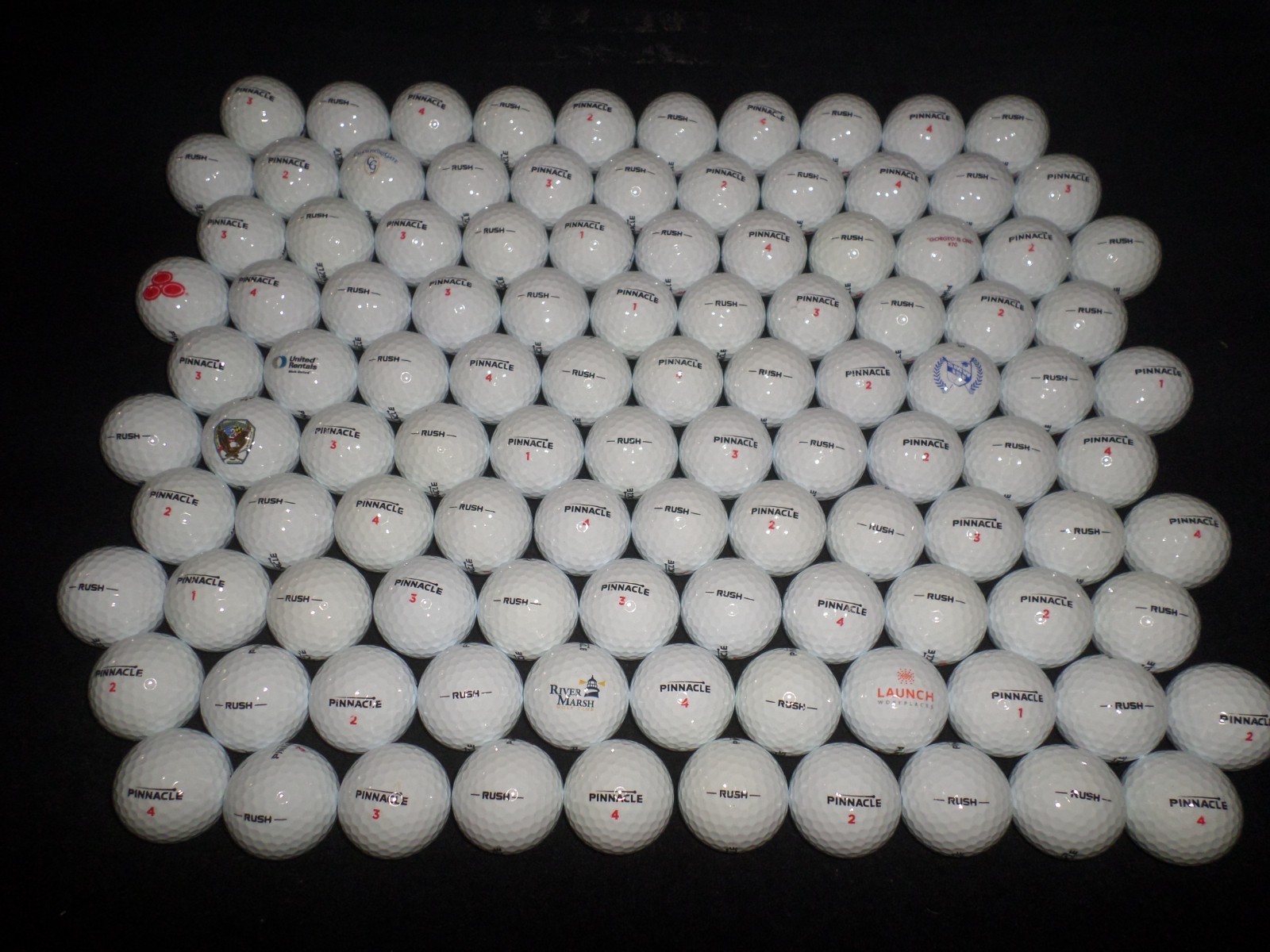108 Pinnacle Rush Golf Balls
