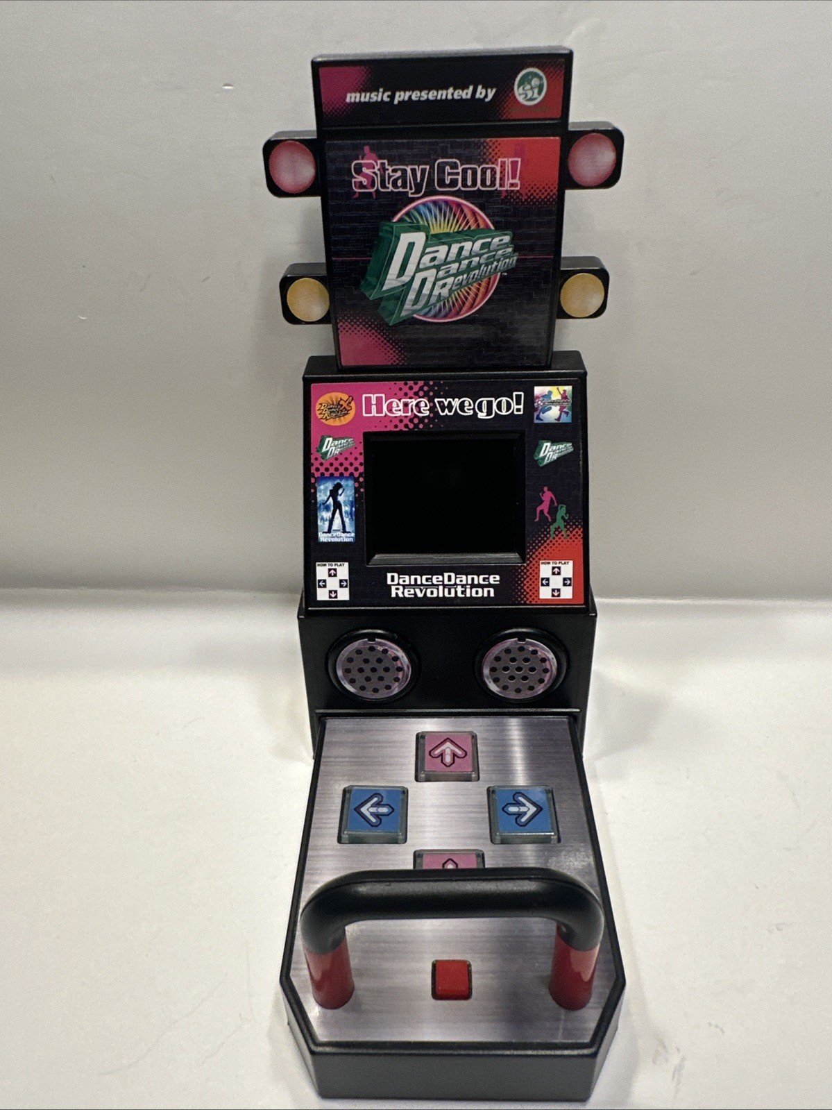 Dance Dance Revolution Mini Boardwalk Arcade Tabletop Game Fingers 2021 Konami