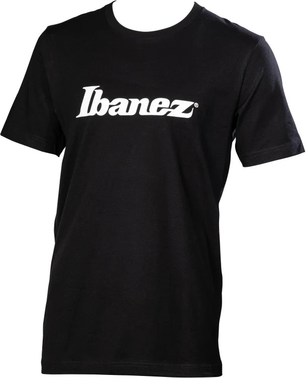Ibanez Classic Logo T-shirt - Black, X-Large