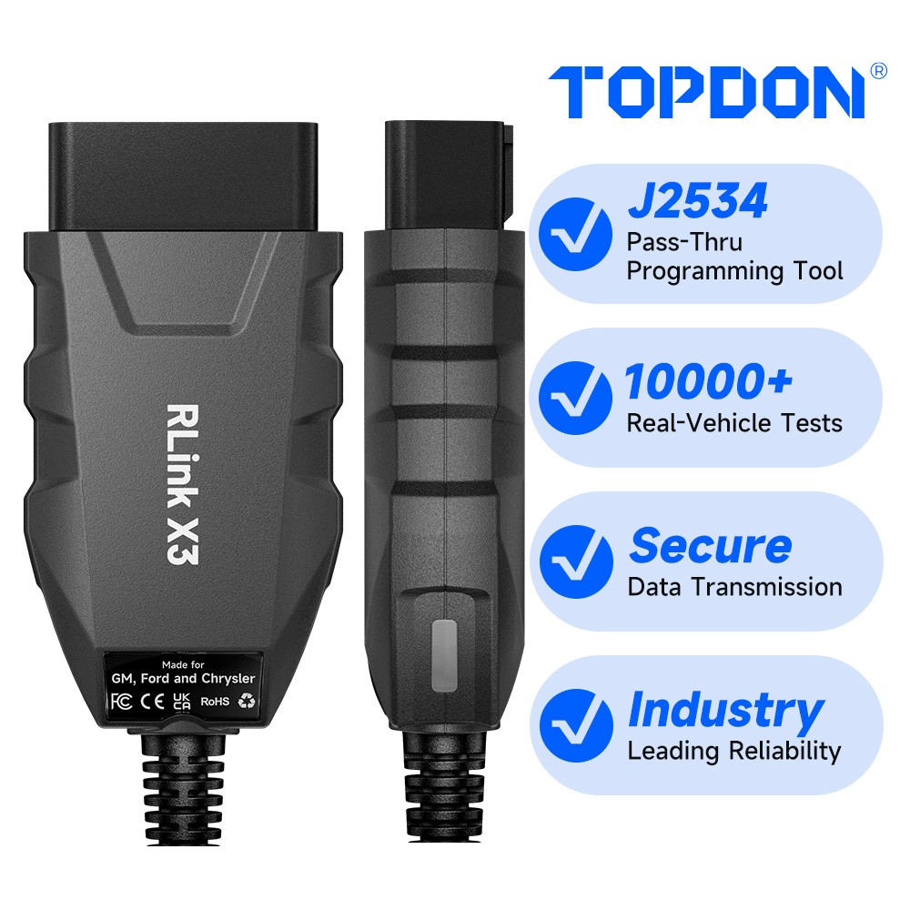 TOPDON RLink X3 Pass-Thru Programmer