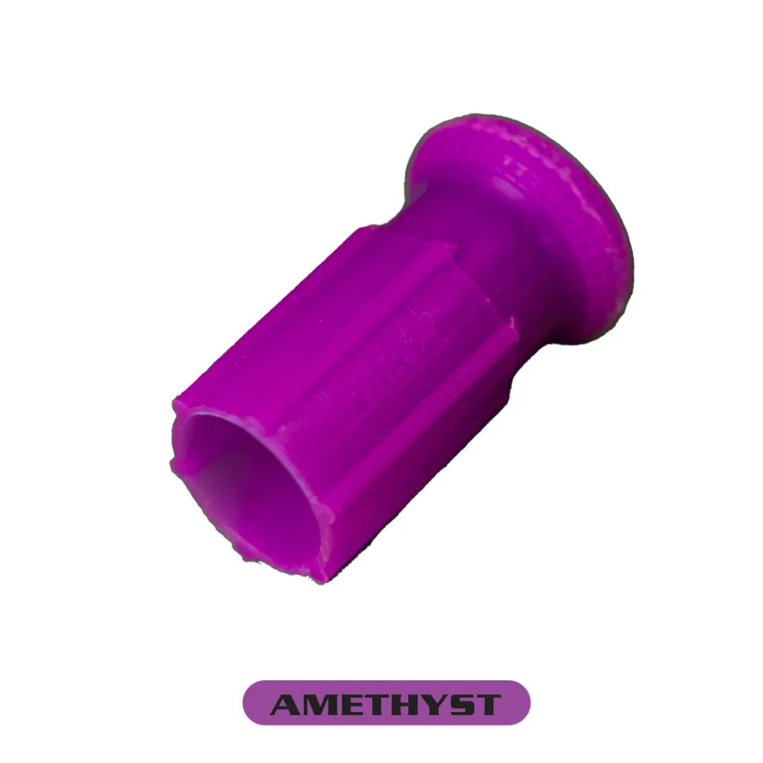 TIGER PRODUCTS PURPLE CUE TIP AND FERRULE PROTECTOR SET OF 2 NEW FREE SHIPPING