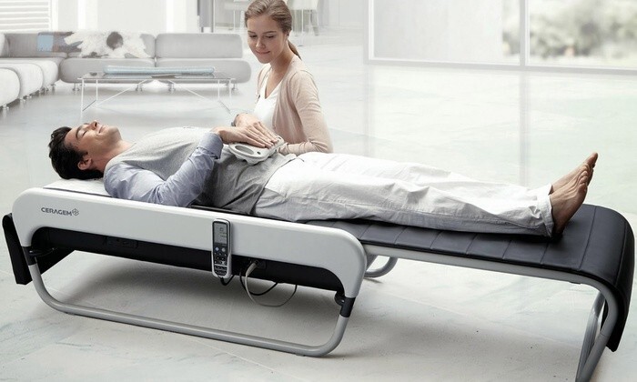 Used Ceragem Master V3 Massage Bed EB-1101 With Attachments & Remote