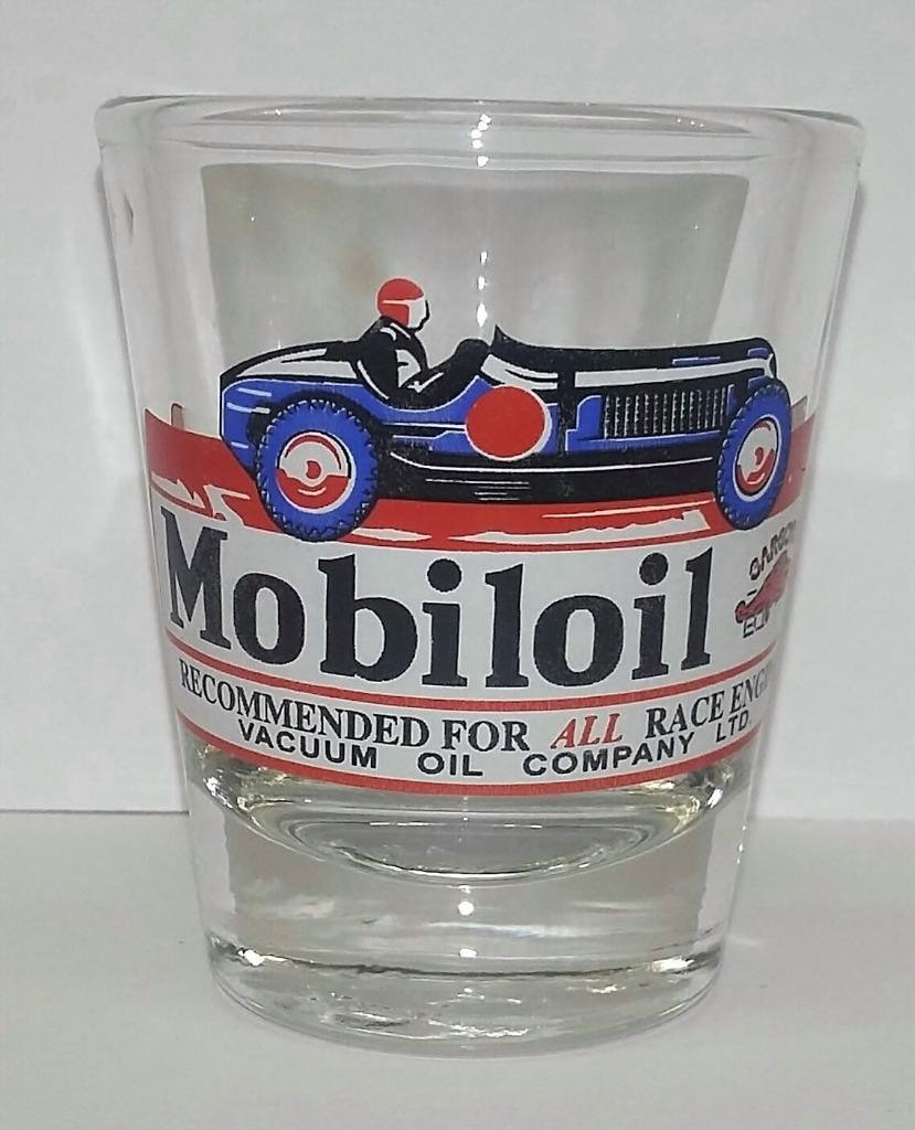 Mobiloil 1½oz. Shot Glass