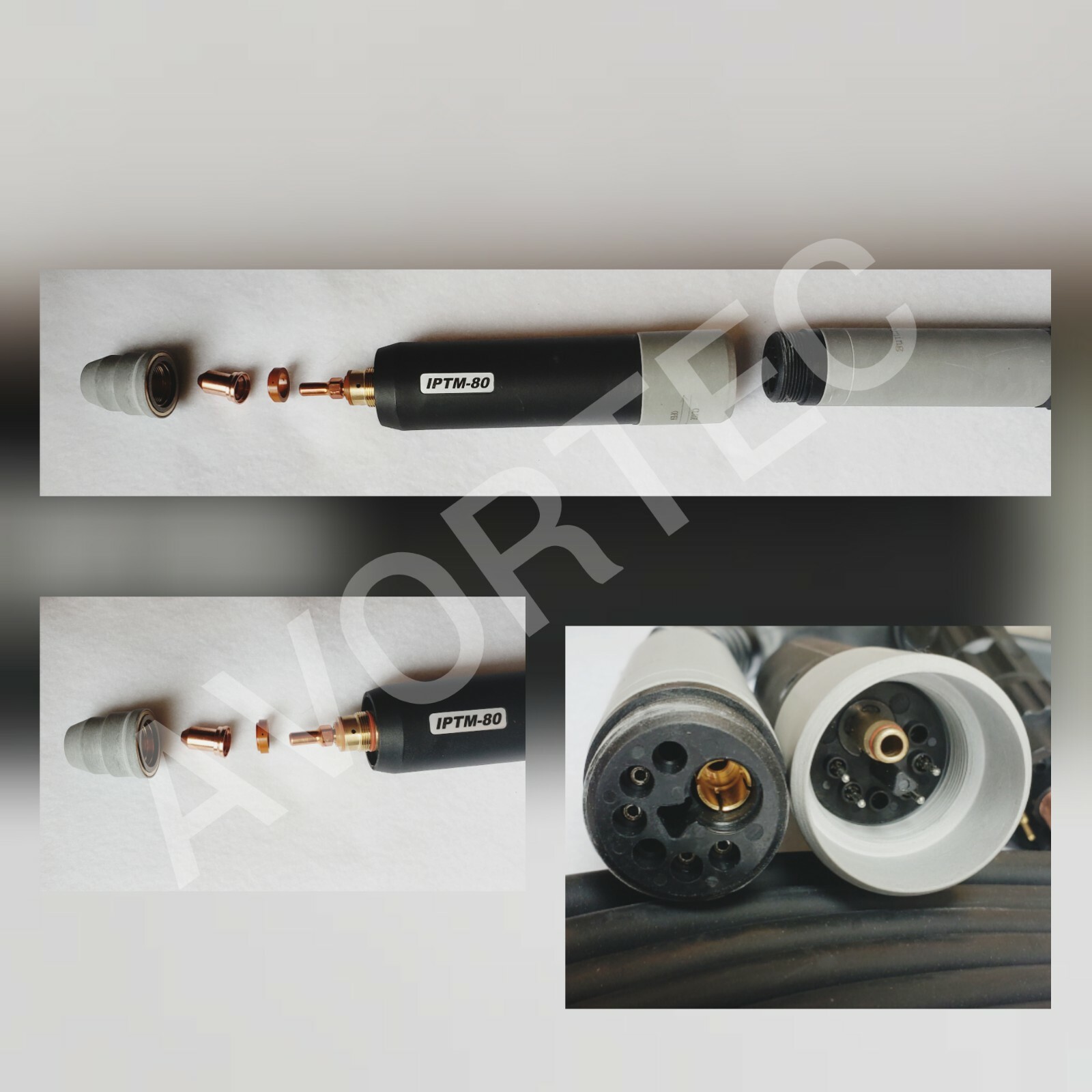 IPTM80 Plasma Torch Head Replacement Kit CNC Plasma Torch Head